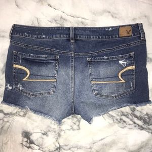 American Eagle Women’s Ripped Jean Shorts